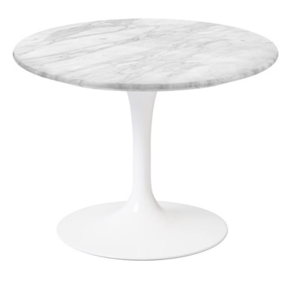 Saarinen Round Table, White Base