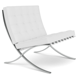 Barcelona Chair, Chrome Frame