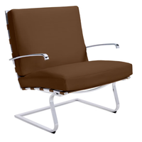 Tugendhat Arm Chair, Chrome Frame