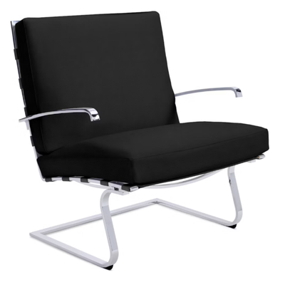 Tugendhat Arm Chair, Chrome Frame