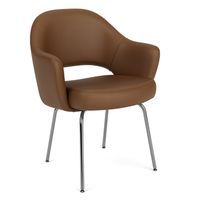 Saarinen Executive Arm Chair, Polished Aluminum