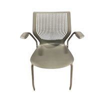 Knoll Multigeneration Chair with Fixed Arms. Fixed Legs