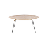 Eames Molded Plywood Coffee Table with Trvalent Chrome Base