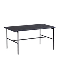 Rebar Coffee Table, Black Base