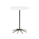 Petal End Table, White Petals