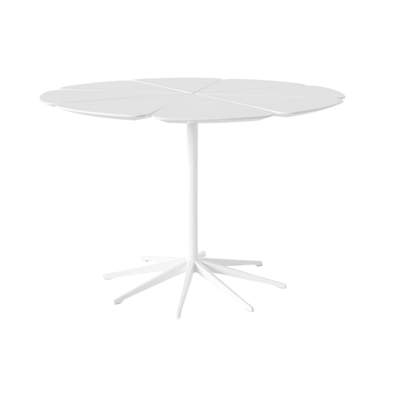 Petal Dining Table, White Petals