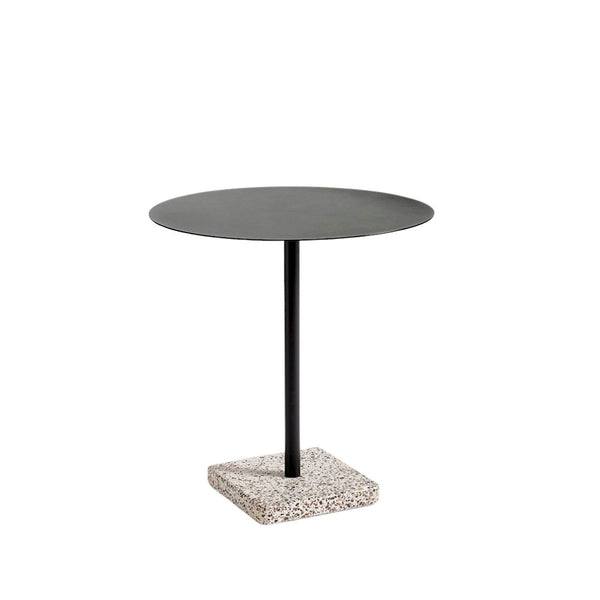 Terrazzo Table, Round, Antracite Base